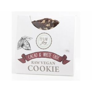 My Raw Joy Cookie style Kakao a bílá čokoláda BIO 50 g